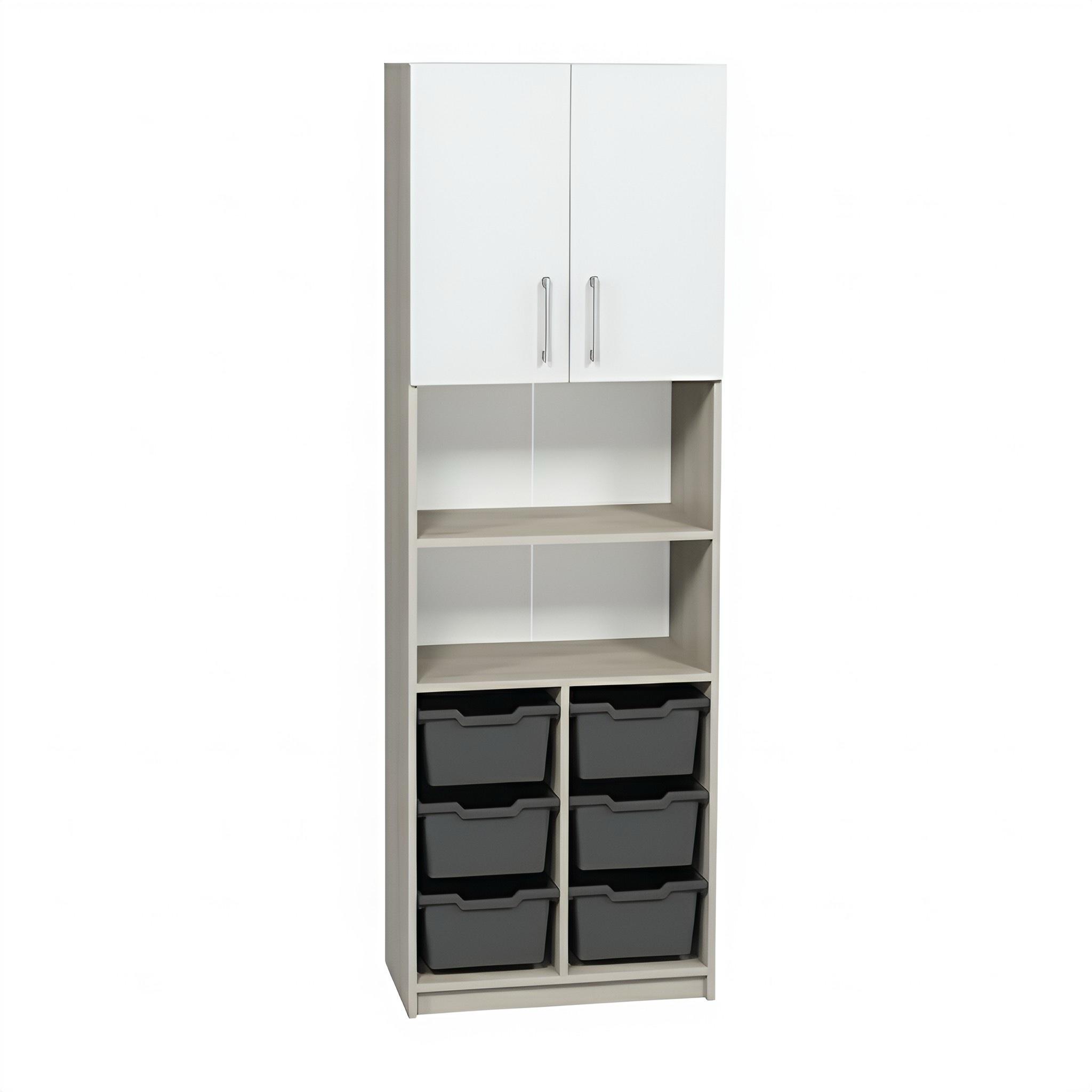 Шафа напівзакрита з лотками, АНШАР ГРУП (7705), 702х405х2115 мм.